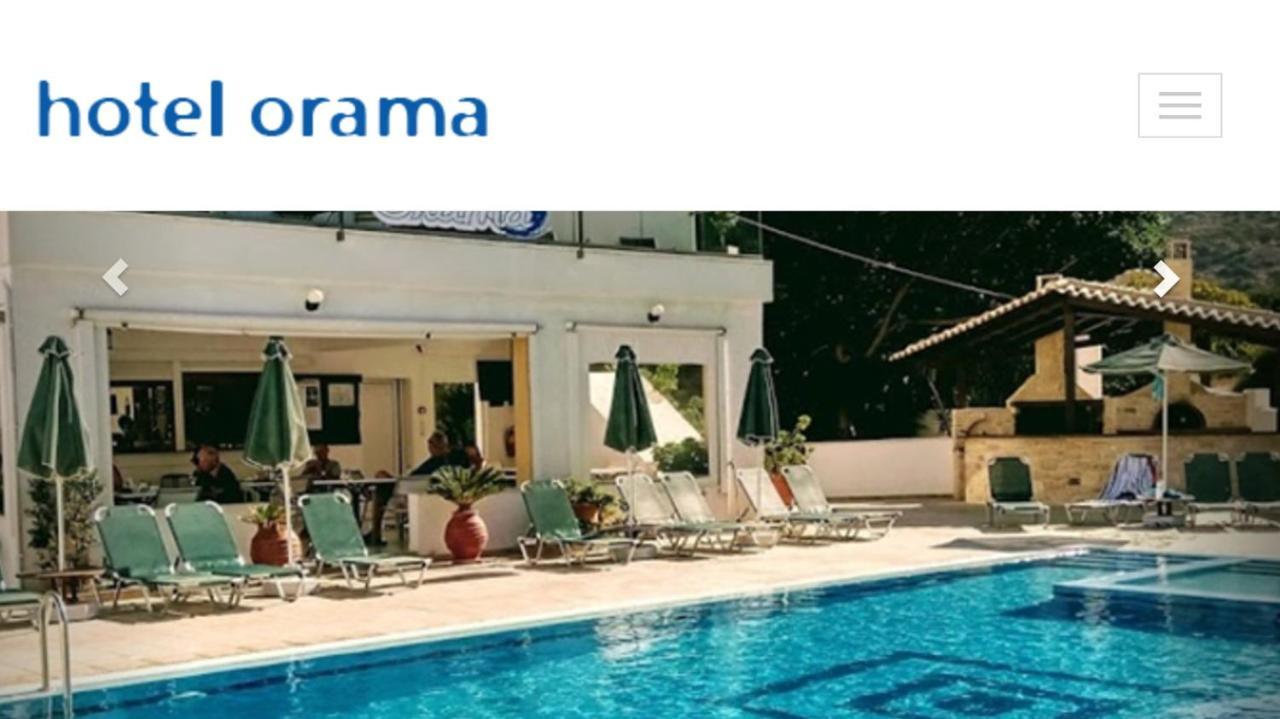 Hotel Orama-Matala Экстерьер фото